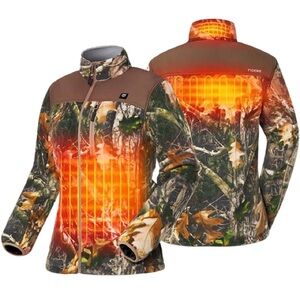 TIDEWE Women's Heated Camo Jacket